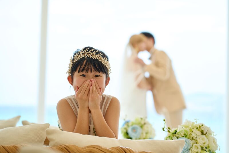 後ろで…♡