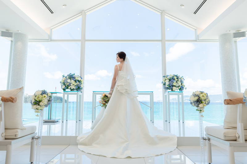 花嫁様ソロショット