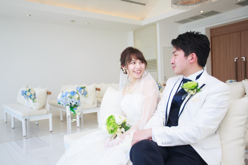 自然な笑顔をパシャリ