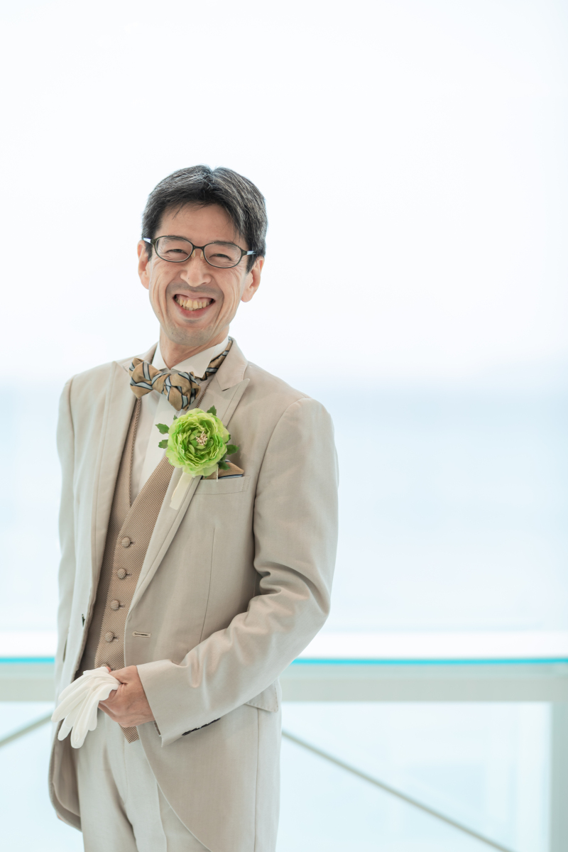 素敵な笑顔が印象的