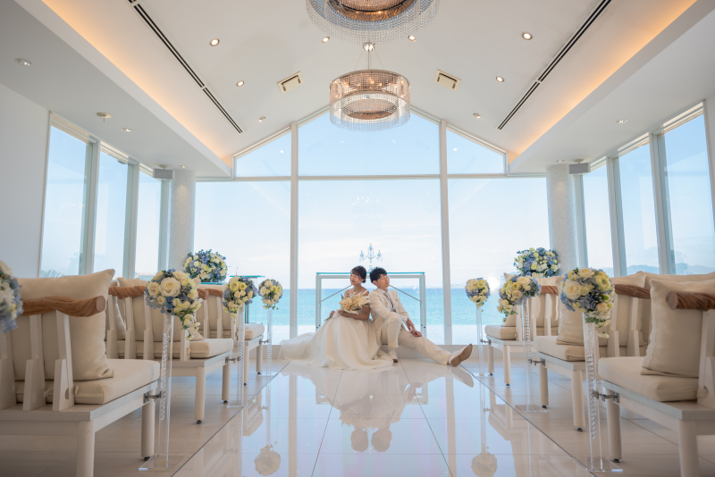 バージンロードに映るのは・・・