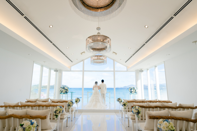 綺麗な海を見ながら！