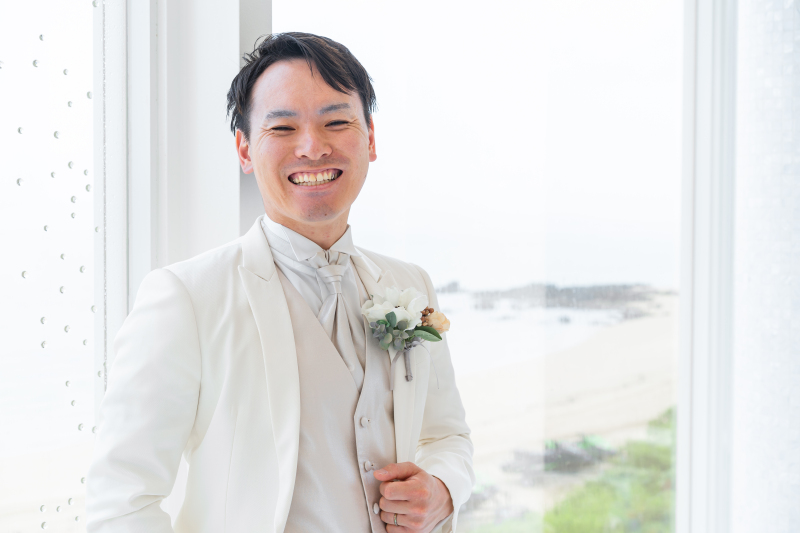 新郎様ソロショット