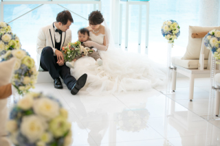 ファミリーウェディングフォト