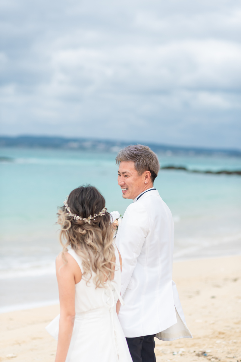 新婦様を見つめて♡