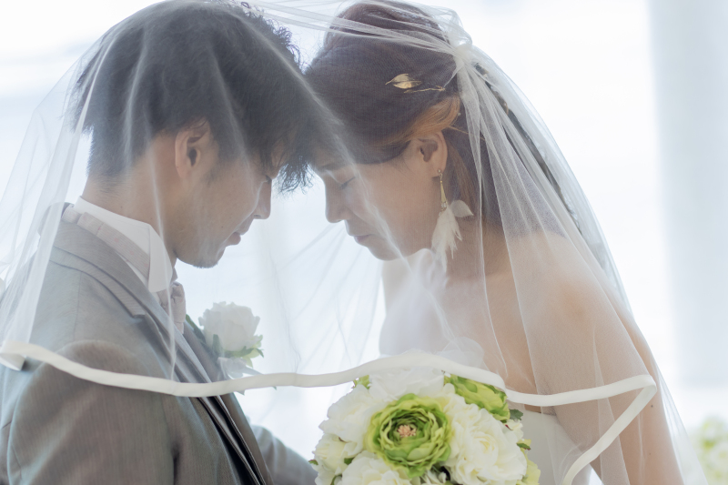 ベールの中で・・・