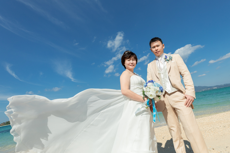 心地よい風を感じながら