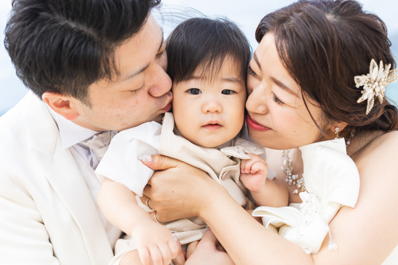 幸せいっぱいに包まれる