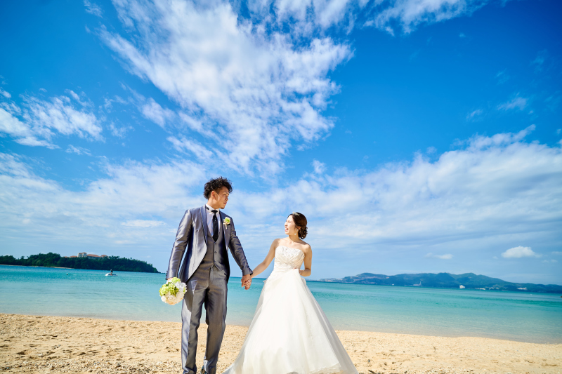 青い海!青い空!