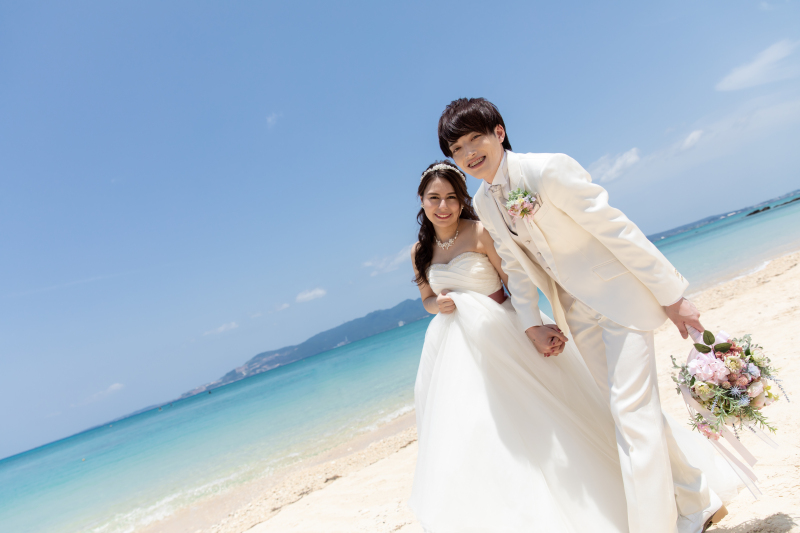 ビーチをゆっくりおさんぽ