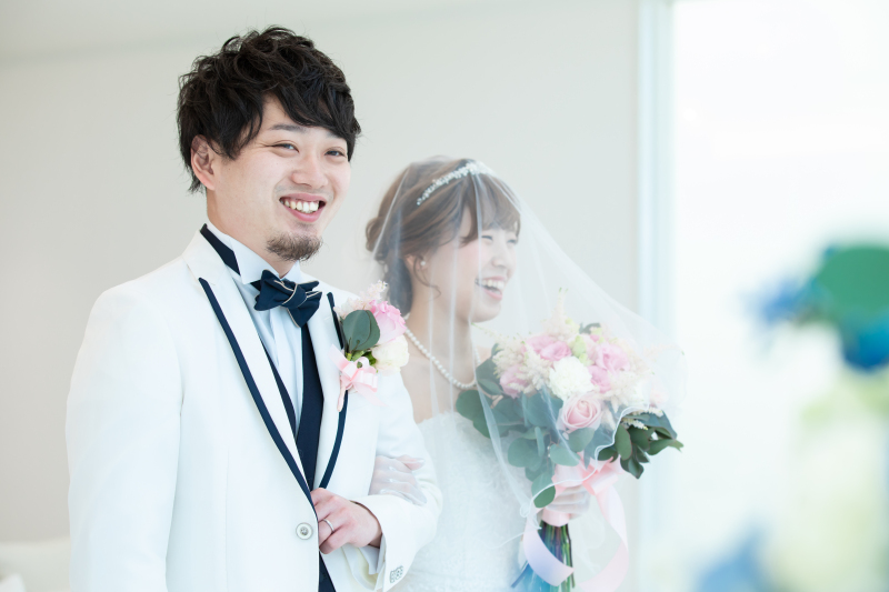 お二人の視線のさきには・・・