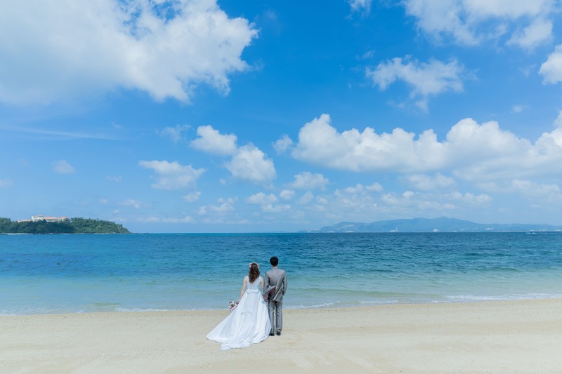 ビーチをふたり占め♡