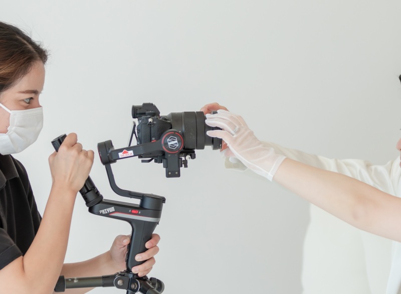 工夫を凝らし、最高の想い出を作り上げる撮影陣!