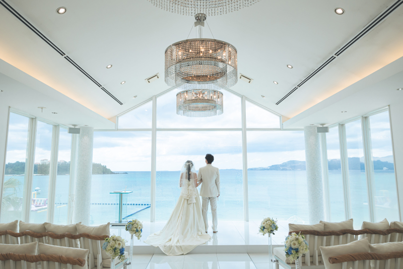 初めはおふたりのバックショットから