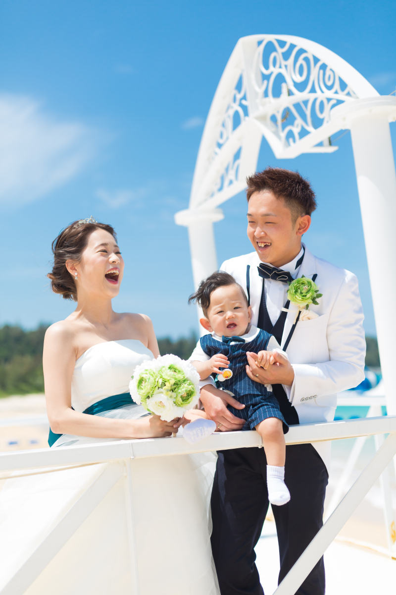 パパとママもこの笑顔！