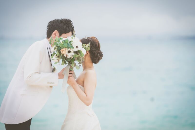 顔隠しショット