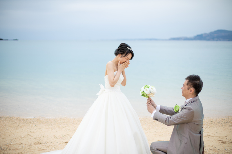 キュートな笑顔のご新婦様♡