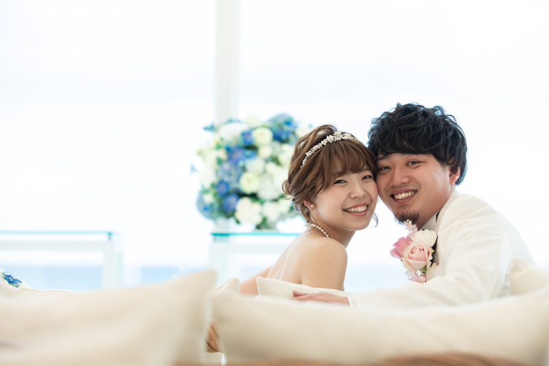 無邪気でキュートな新郎新婦さま!