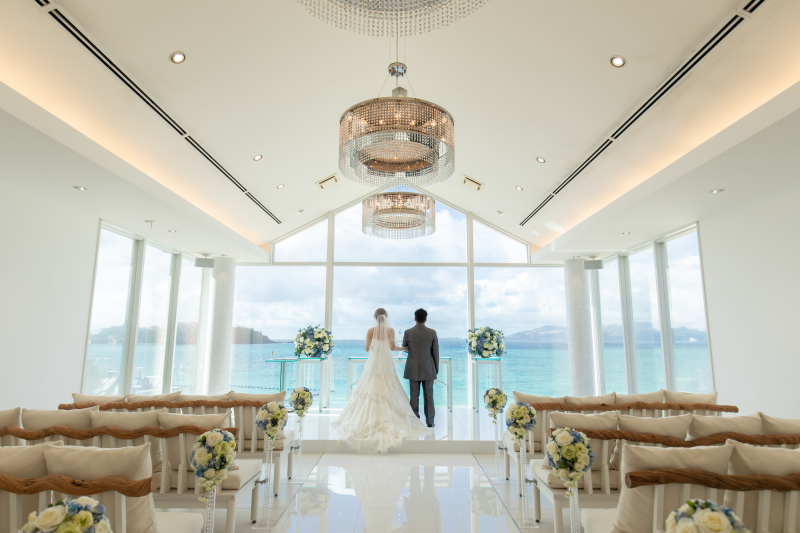オーシャンビューのチャペルで撮影できちゃいます！