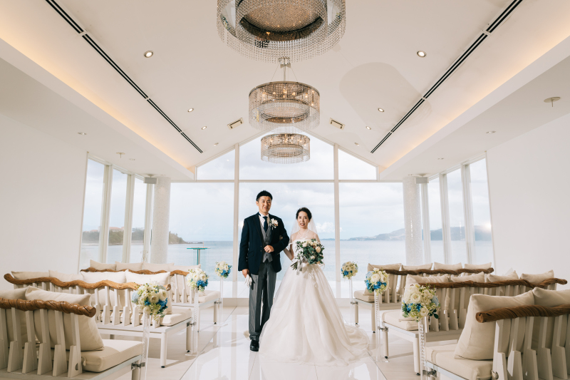 チャペル撮影スタート!