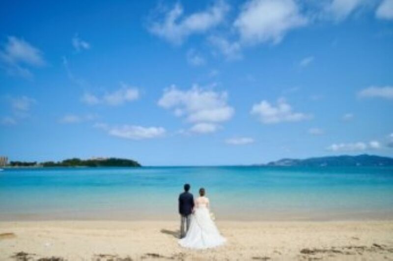 ビーチ撮影スタート