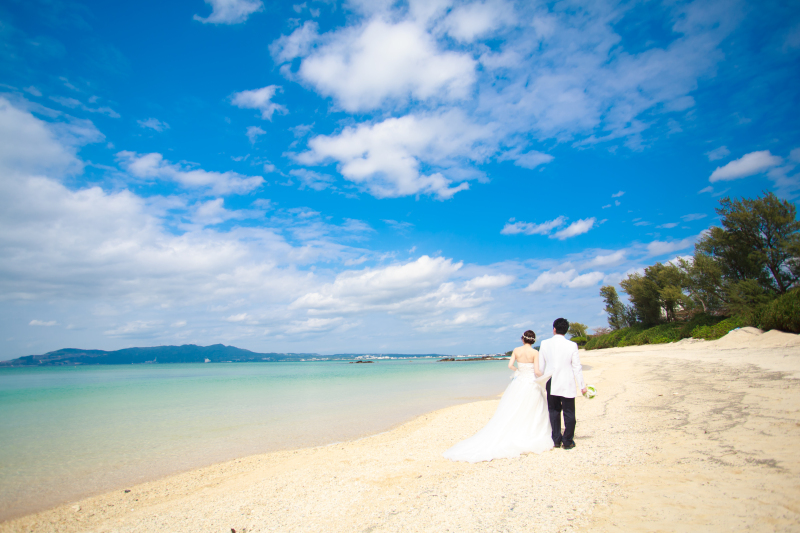 いよいよビーチへ