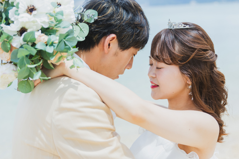 目を閉じて・・・