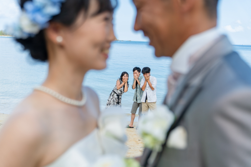 お2人の先には・・