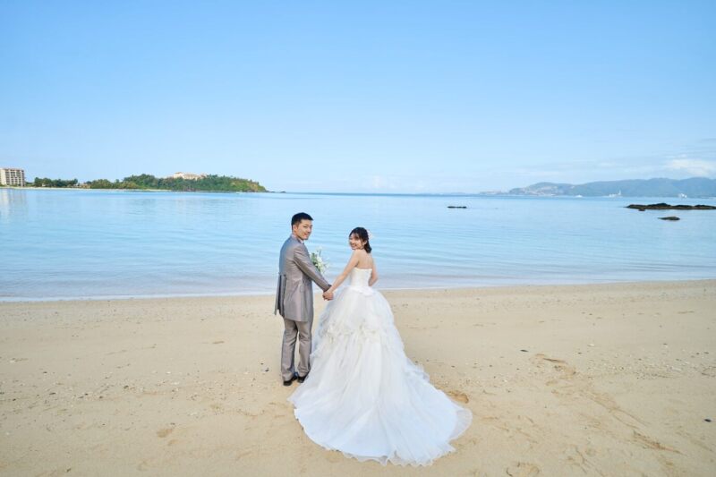 ビーチ撮影スタート