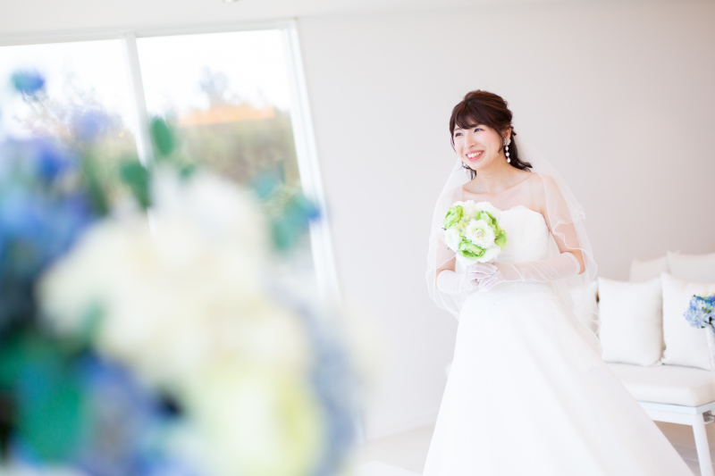 とっても可愛いご新婦様!