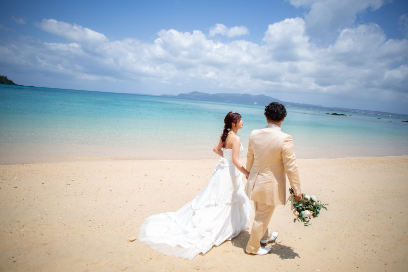 ビーチ撮影スタート