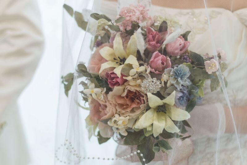 こだわりのブーケで