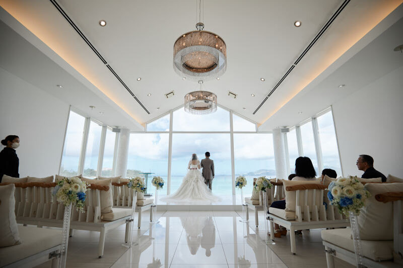 初めはおふたりのバックショットから