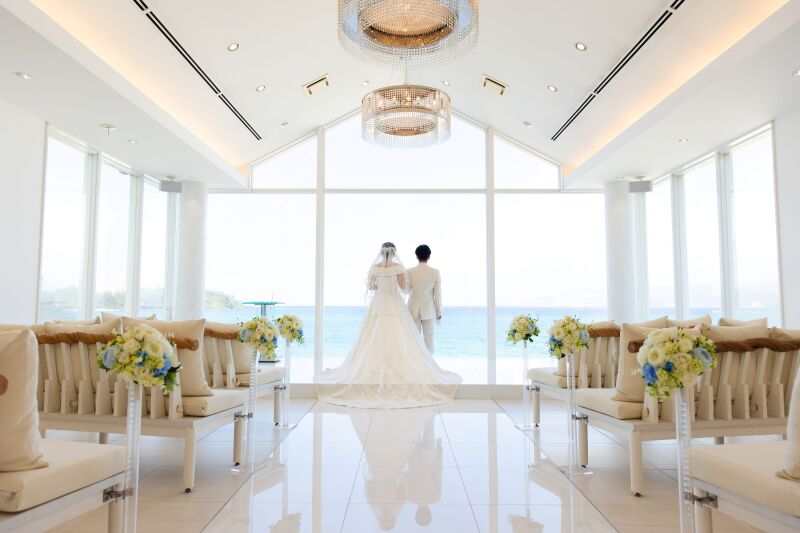 チャペル撮影スタート