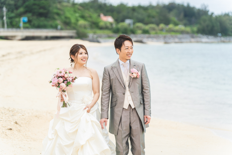 波打ち際をお散歩