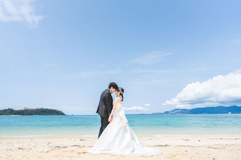 ビーチ撮影スタート