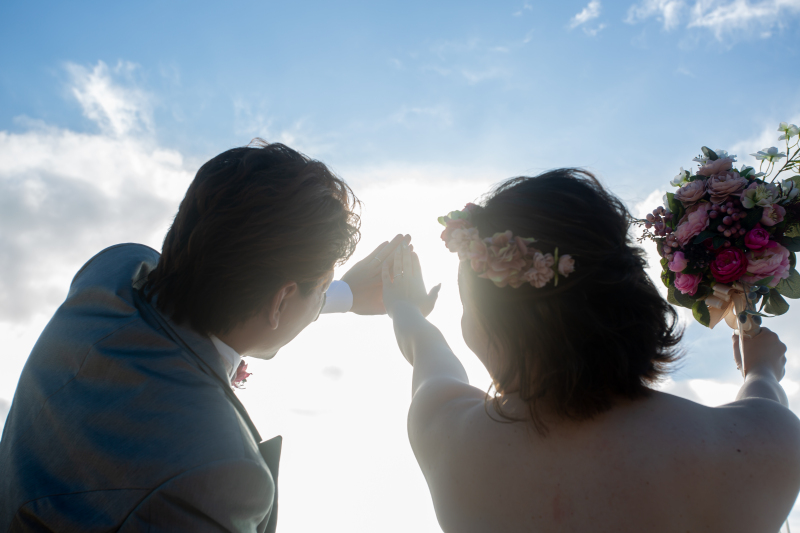 手を重ねて....♡