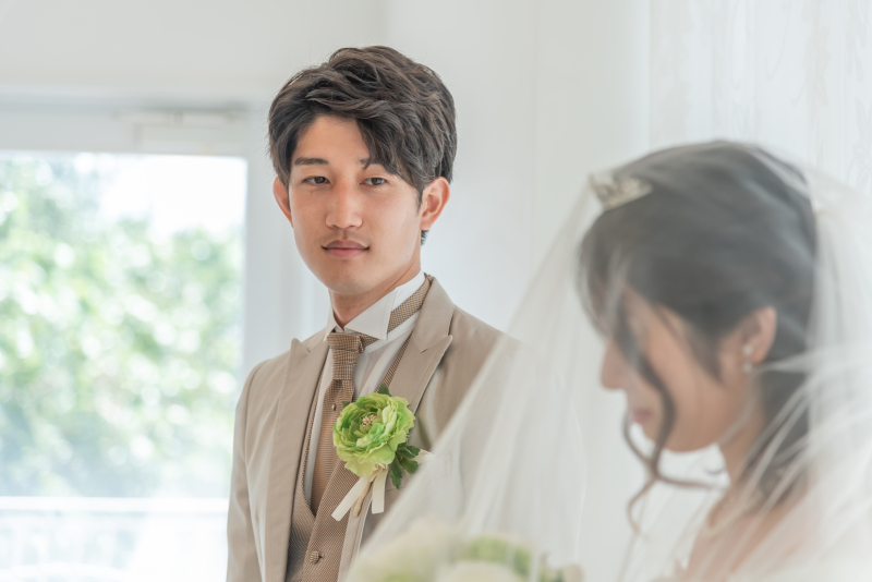 入場前はドキドキ