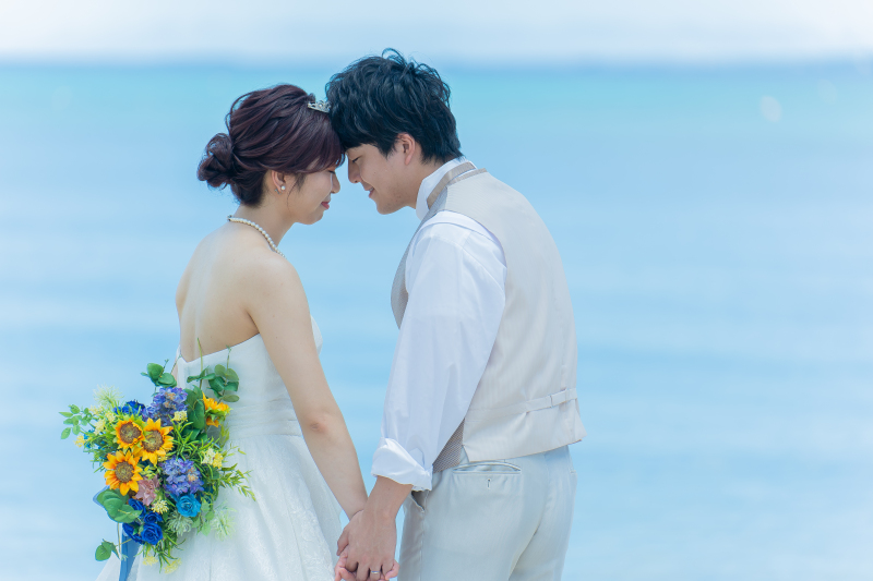 おでこをコツン♡