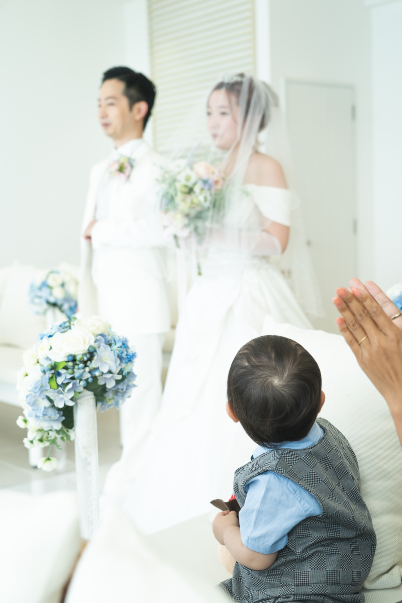 「パパとママ来た~~♡」