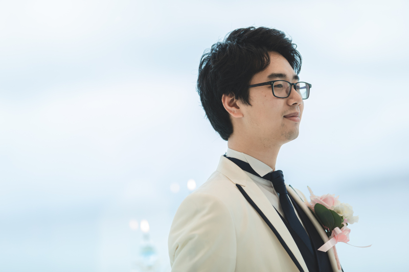 博識で頼りがいのあるご新郎様