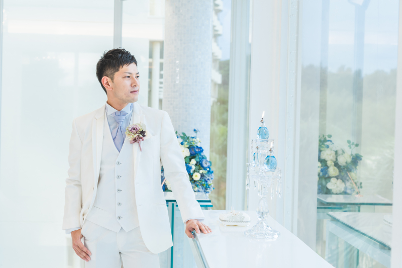 新郎様ソロショット