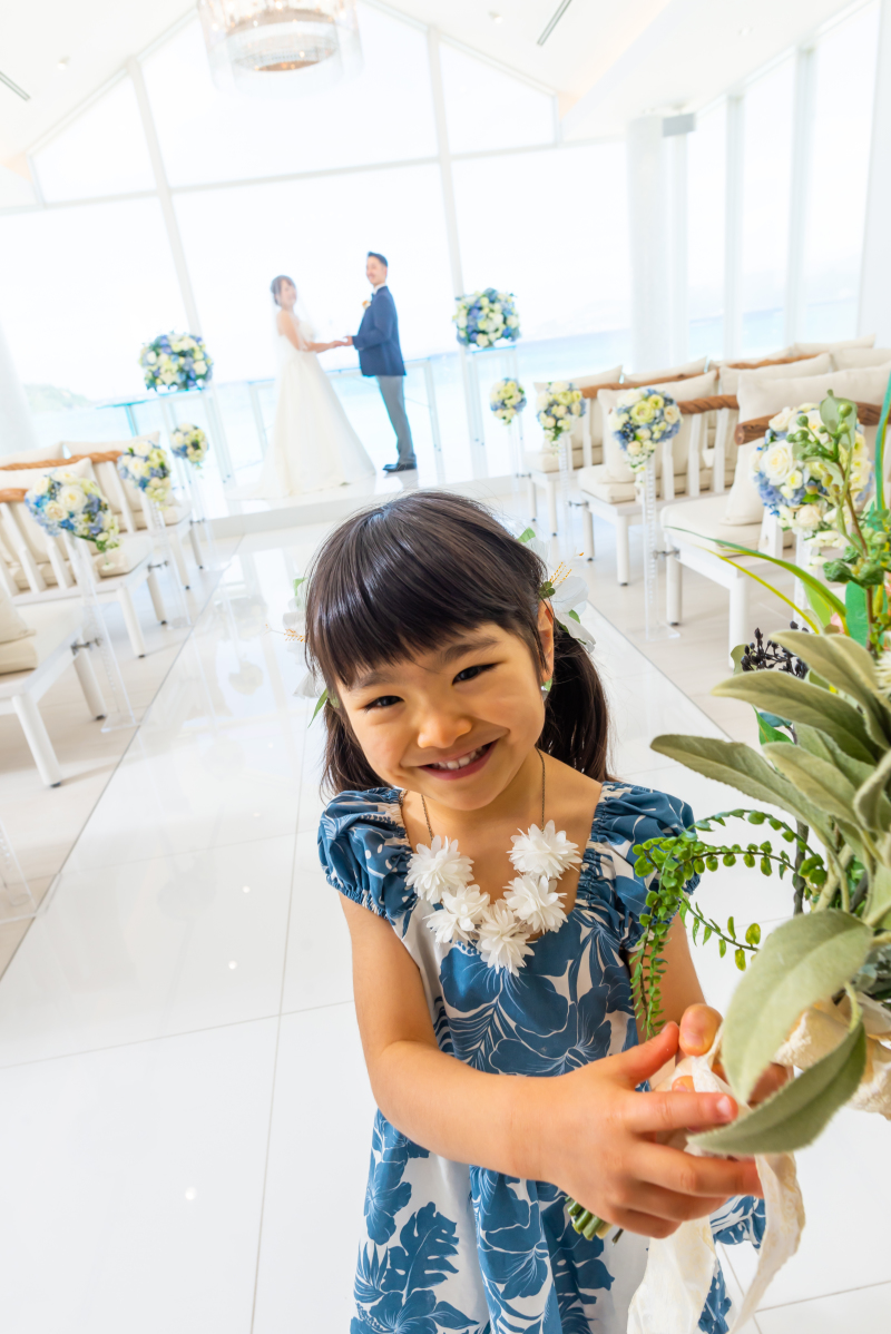 本日ご紹介するのは、可愛い可愛い小さな花嫁さん♡