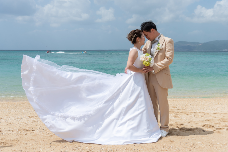 トレーンをなびかせて