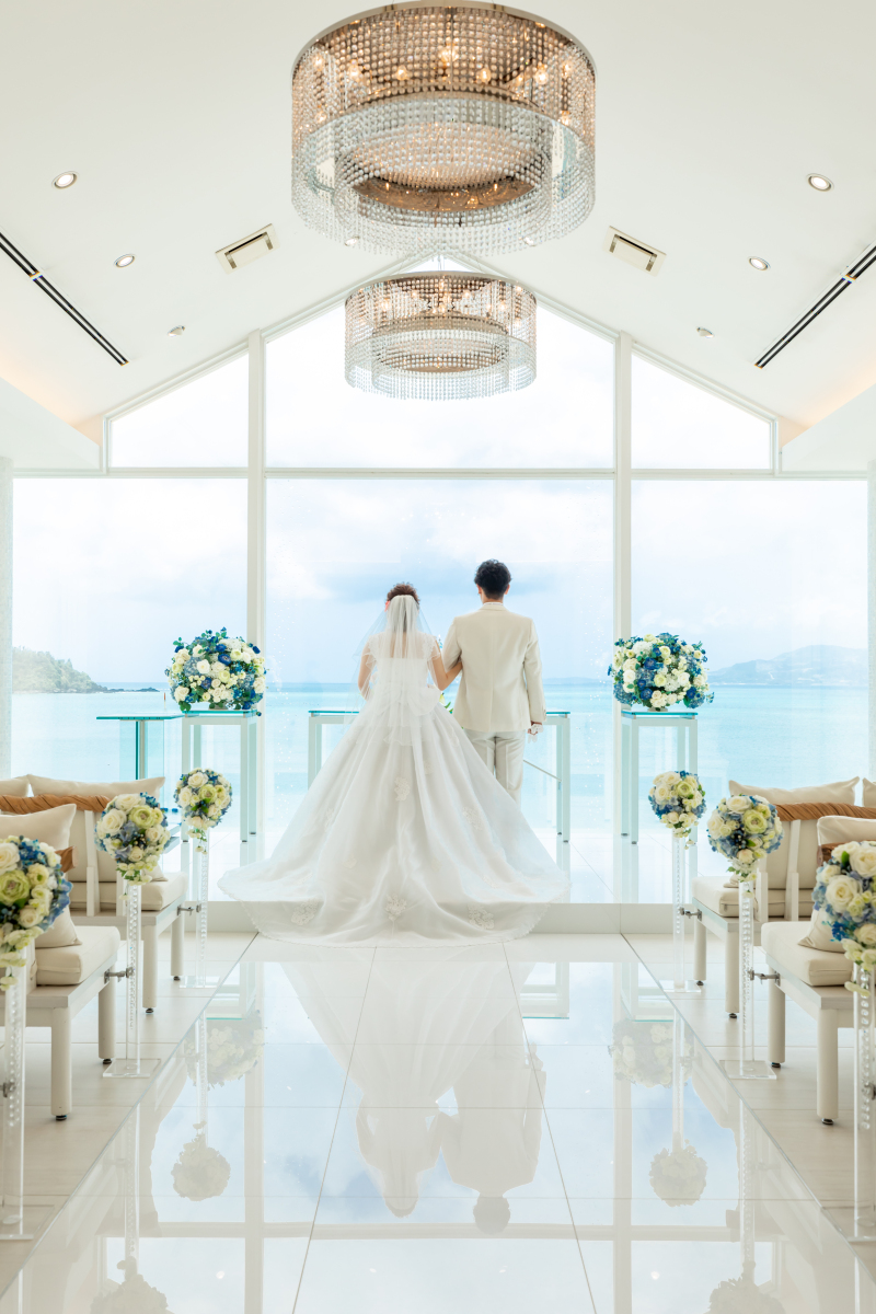 海の見えるチャペルで