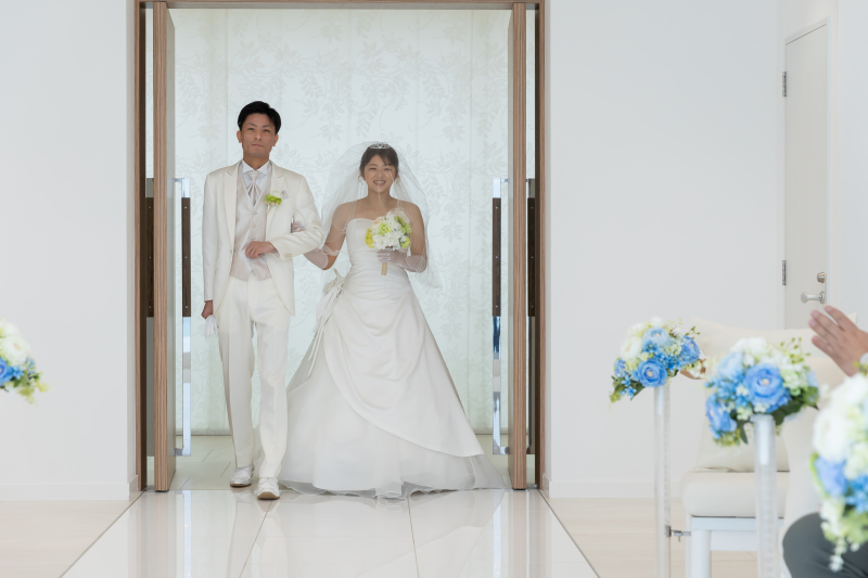 チャペル撮影スタート!