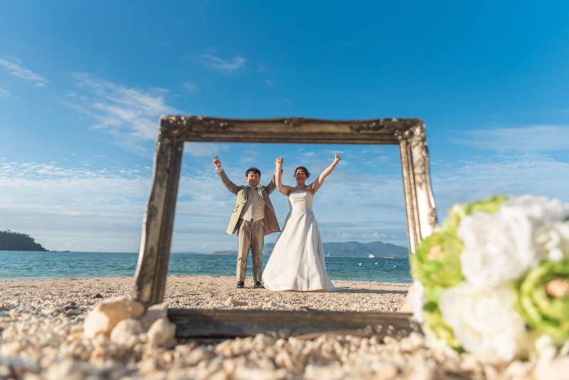 まるで思い出写真?!