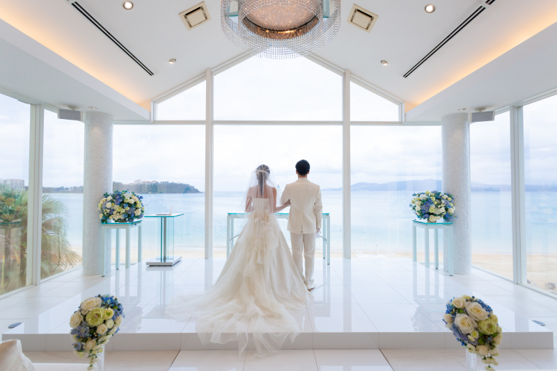 初めはおふたりのバックショットから