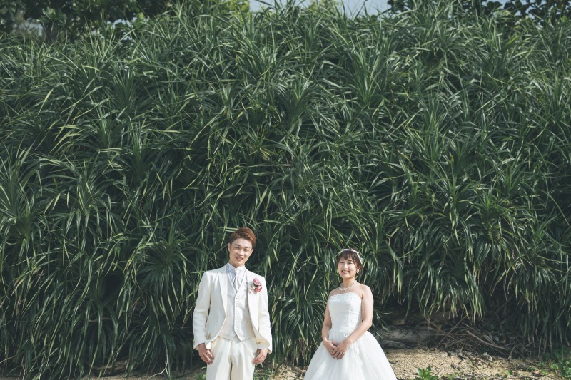 グリーンも添えて