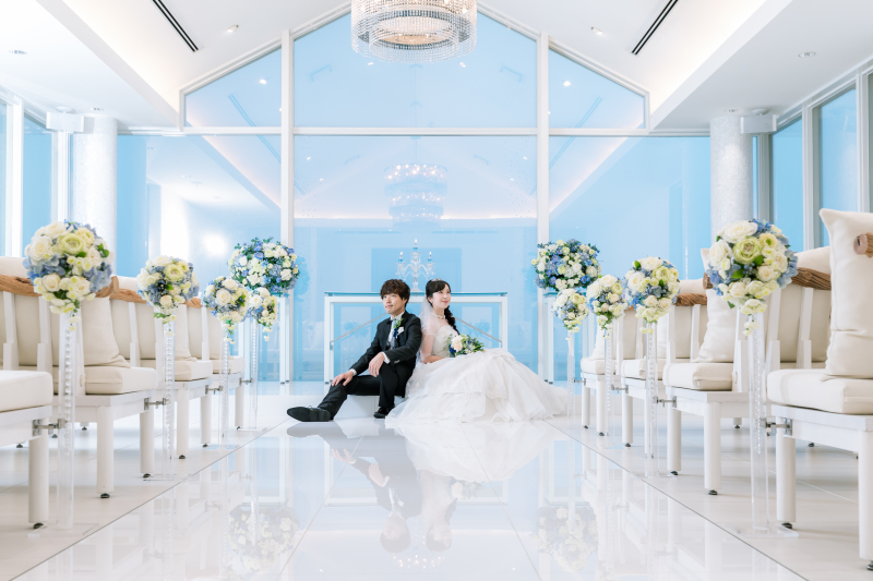 結婚式のあとの撮影タイム